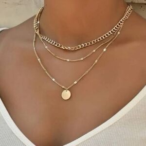 Style Three-Layer Necklace
